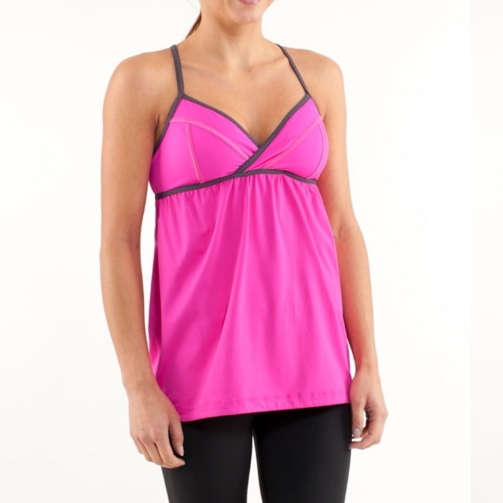 Lululemon Rehearsal Tank Pink Size 4